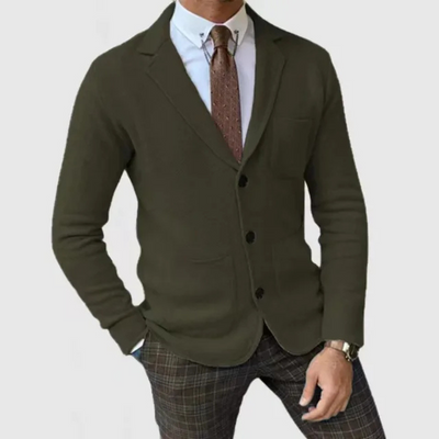 Liam - Blazer homme maille