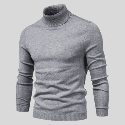 Gabriel | Pull à col roulé en tricot doux