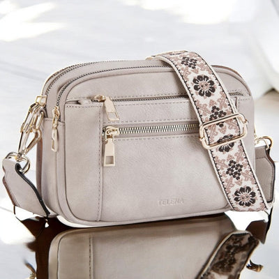 Camilla | Sac à bandoulière en cuir finement travaillé