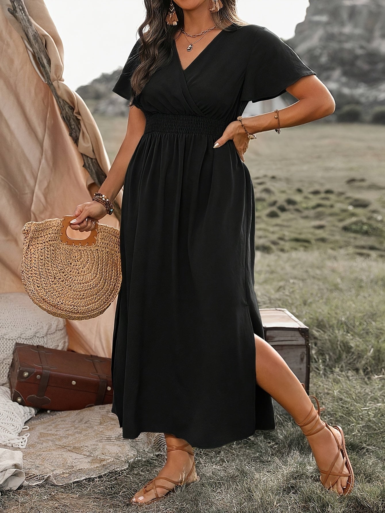Léna - Robe D'Été Élégante Pour Femme