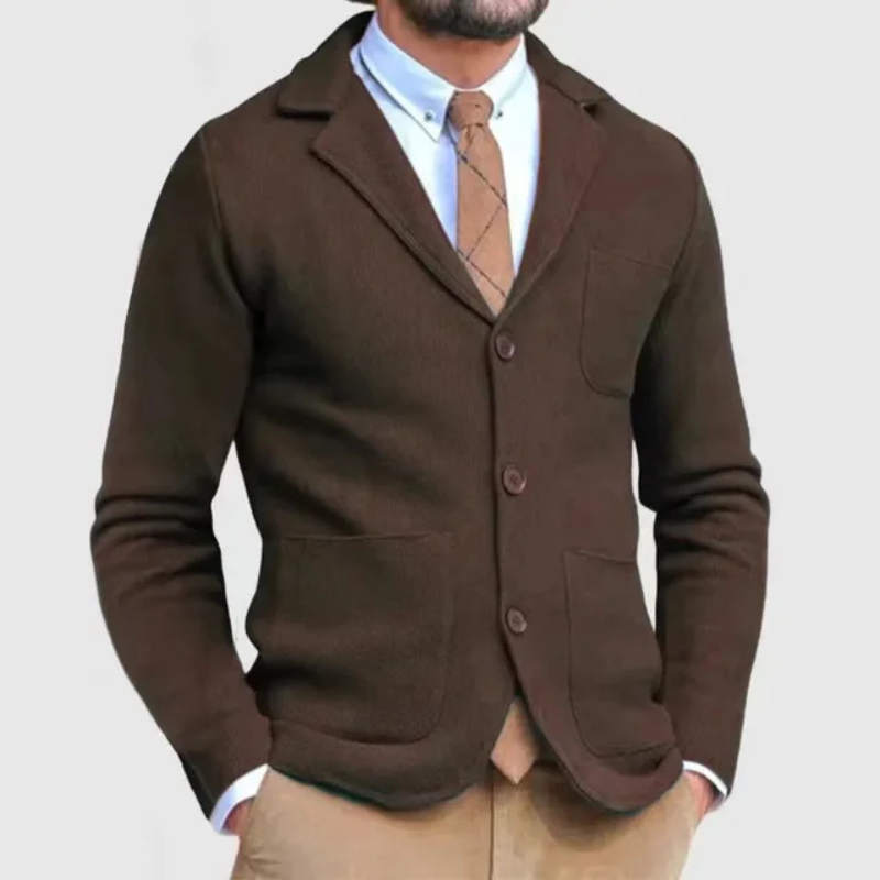 Liam - Blazer homme maille