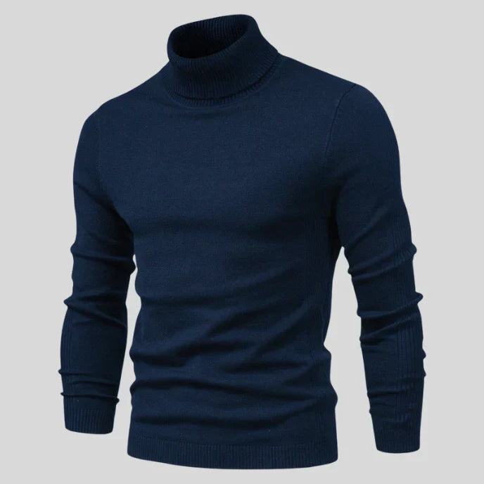 Gabriel | Pull à col roulé en tricot doux
