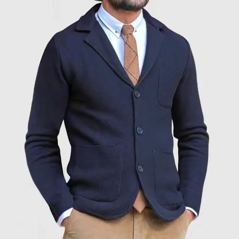 Liam - Blazer homme maille