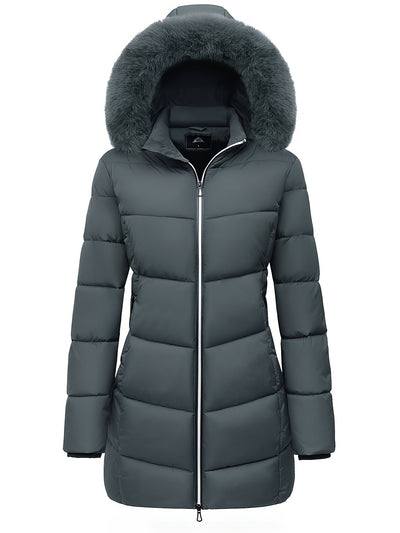 Elya - Parka longue femme hiver