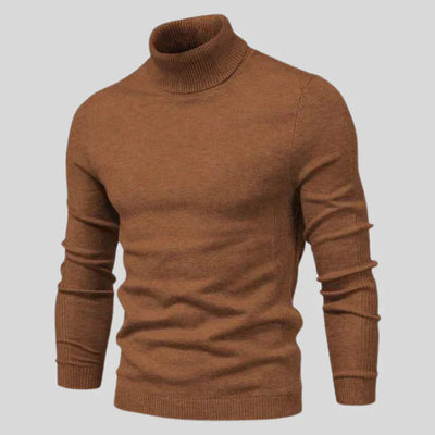 Gabriel | Pull à col roulé en tricot doux