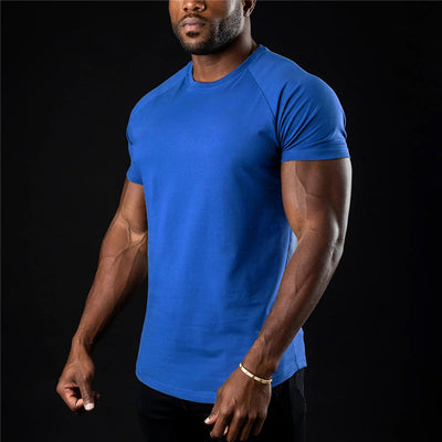 Charles | T-Shirt Plaine Pour Hommes | Manche Courte