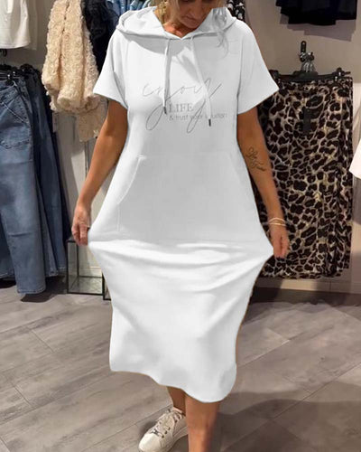 Saskia™ | Robe Décontractée à Capuche