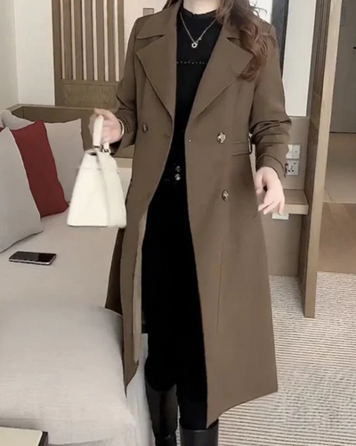 NADIANA - TRENCH EN LAINE