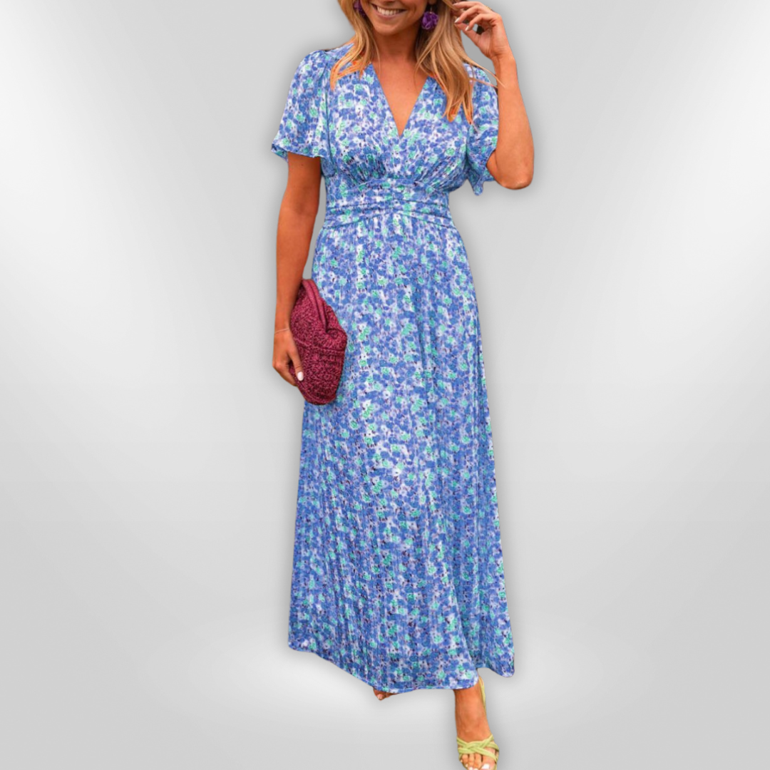 PAULINE | robe à fleurs