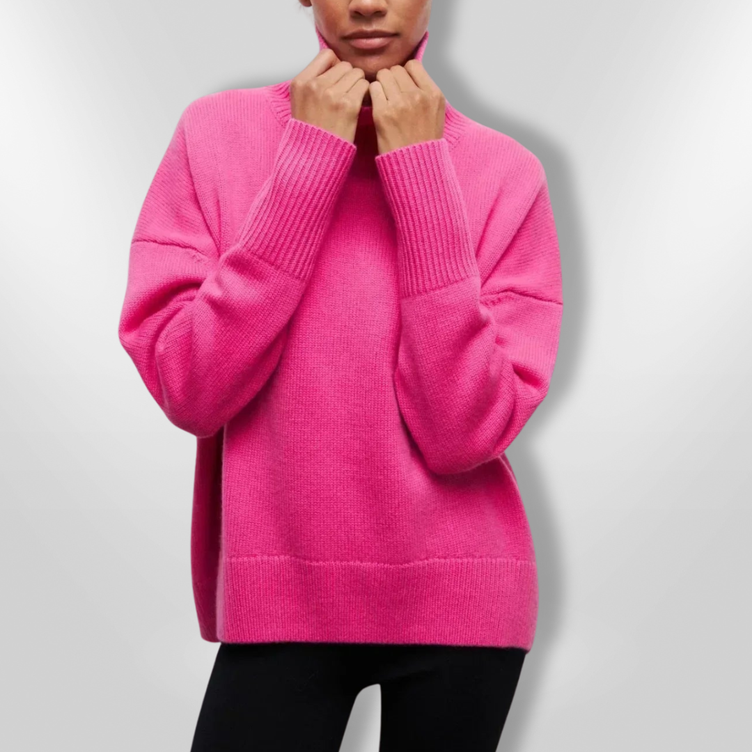 OLIVIA | Pull col roulé