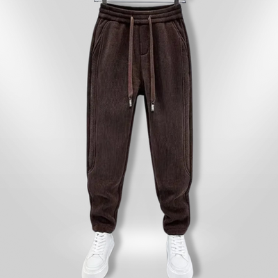 LUX | Pantalon Style Tendance Côtelé