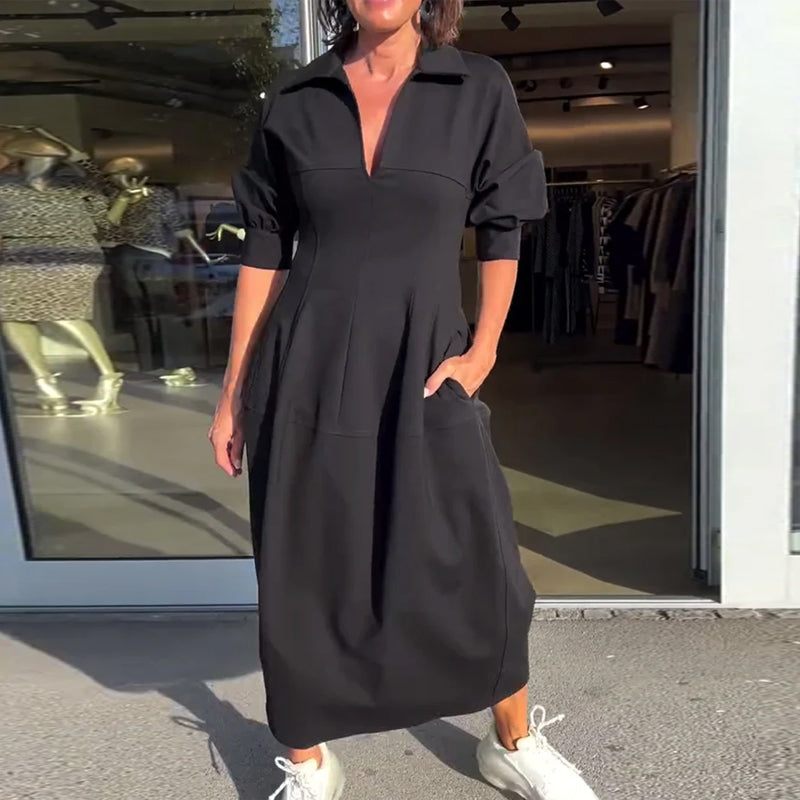 Karolin | Robe longue confortable