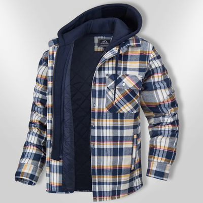 JOHN | Manteau à carreaux pour homme