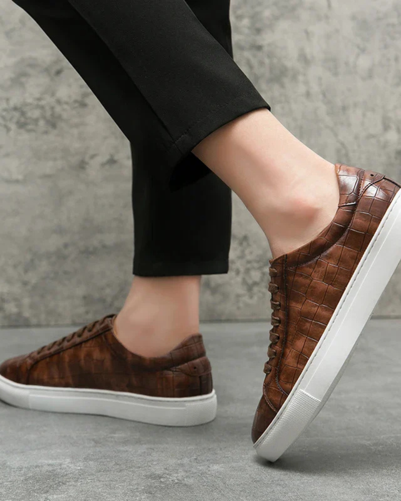 GALTIER - BASKETS BASSES EN CUIR