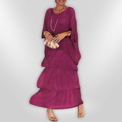 VENISA | robe en mousseline de soie