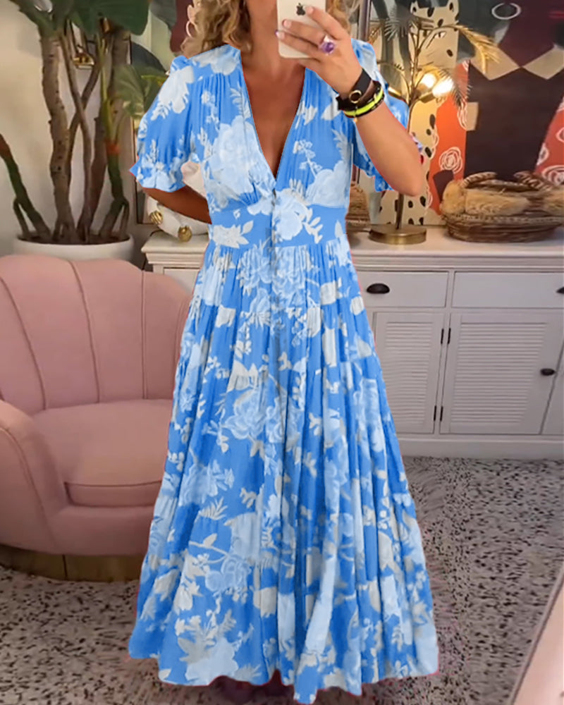 Tessa™ | Robe à imprimé floral avec poches
