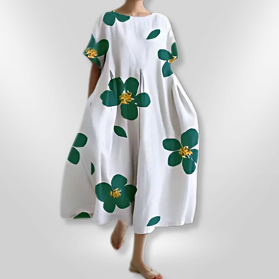 ZARA | robe à fleurs