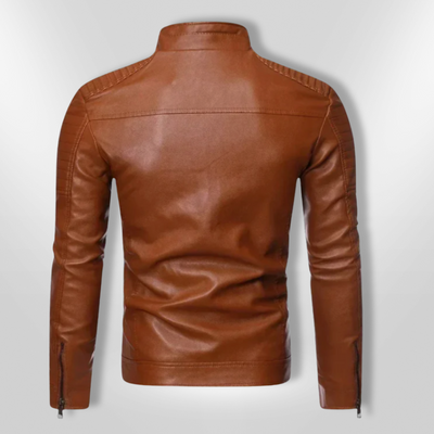 BERNULF | Veste en cuir vintage