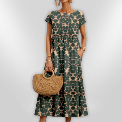 MARGOT | Robe Midi Fleurie