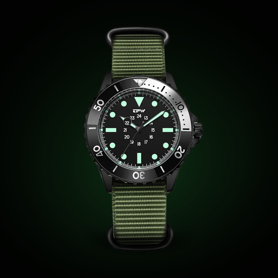 Montre de Terrain Tactique Style Plongeur