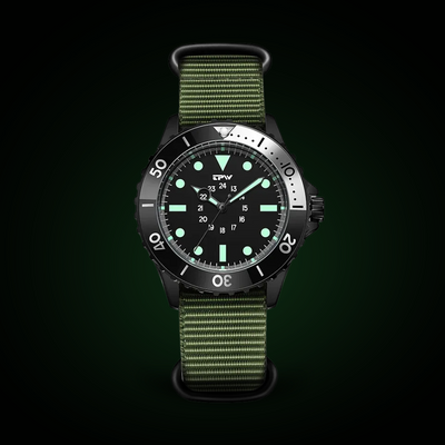 Montre de Terrain Tactique Style Plongeur