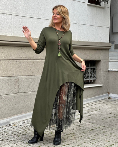 BORENA - ROBE TUNIQUE ÉLÉGANTE