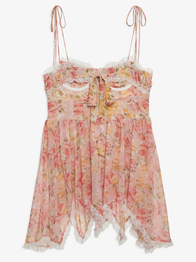 Mini-robe asymétrique Elea