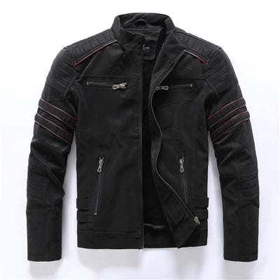 Léo - Veste motard homme