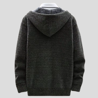 Sweat à capuche en tricot Oslo