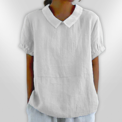 MABEL | Blouse à Col Classique