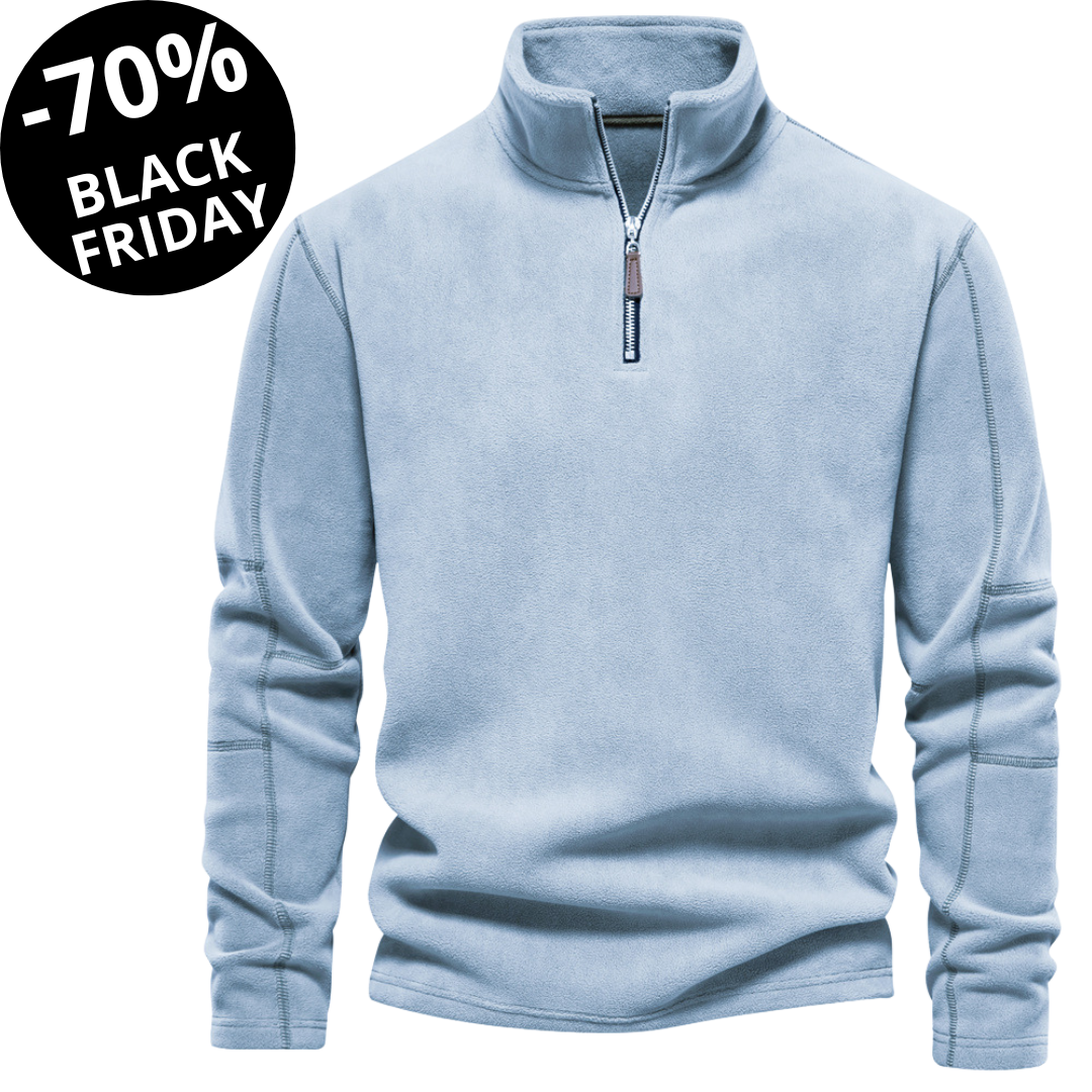 THOMAS | CHAUD ET FAIT MAIN : PULL EN POLAIRE