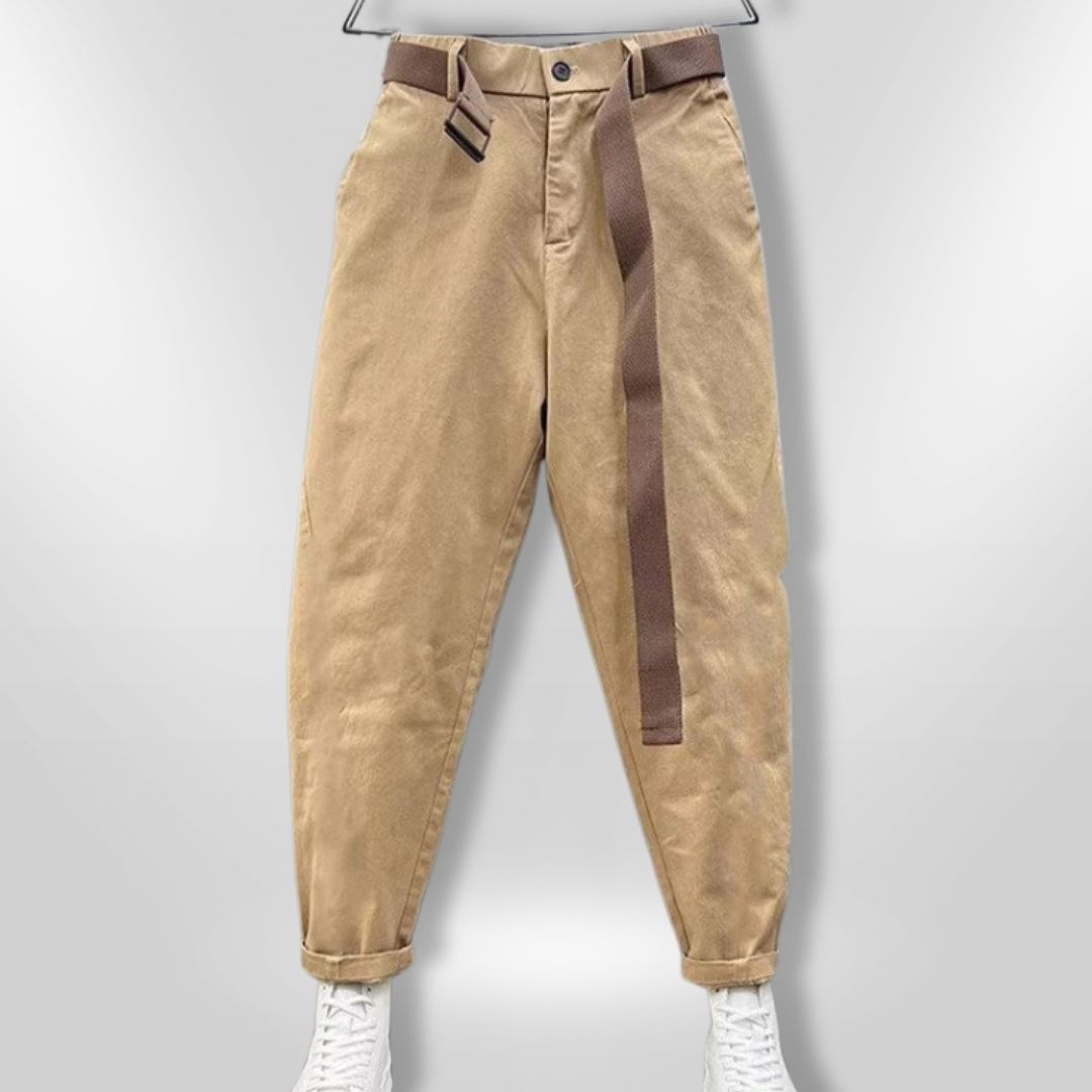 RIMO | Pantalon Décontracté avec Ceinture