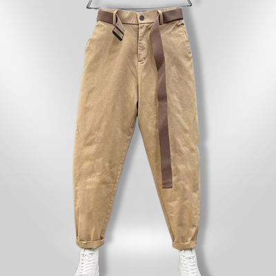RIMO | Pantalon Décontracté avec Ceinture
