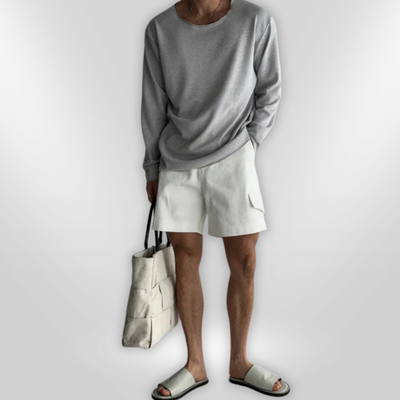 CloudComfort | T-shirt en tricot creux