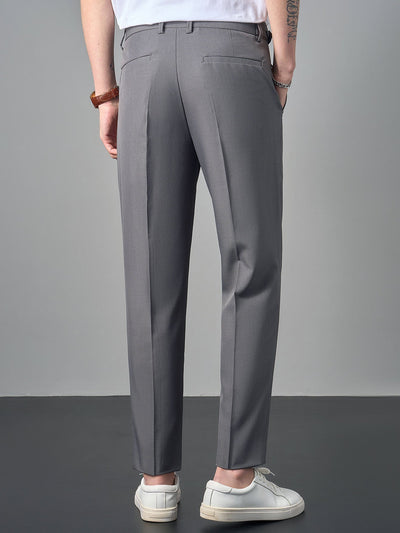 Pantalon Fuselé Élégant à Taille Mi-Haute