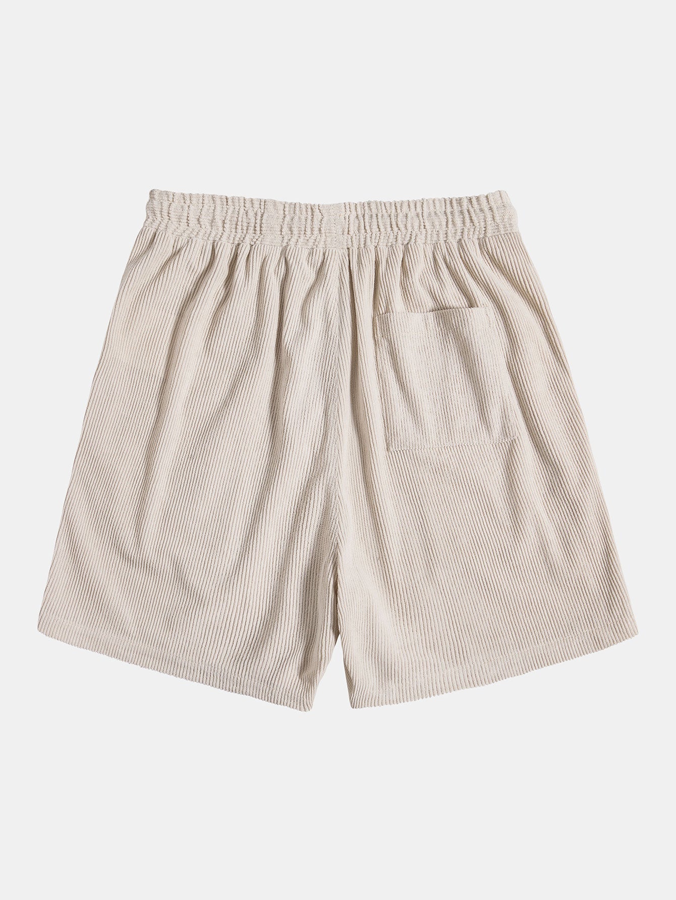 Ensemble Estival : Chemise à Manches Courtes en Velours Côtelé & Short