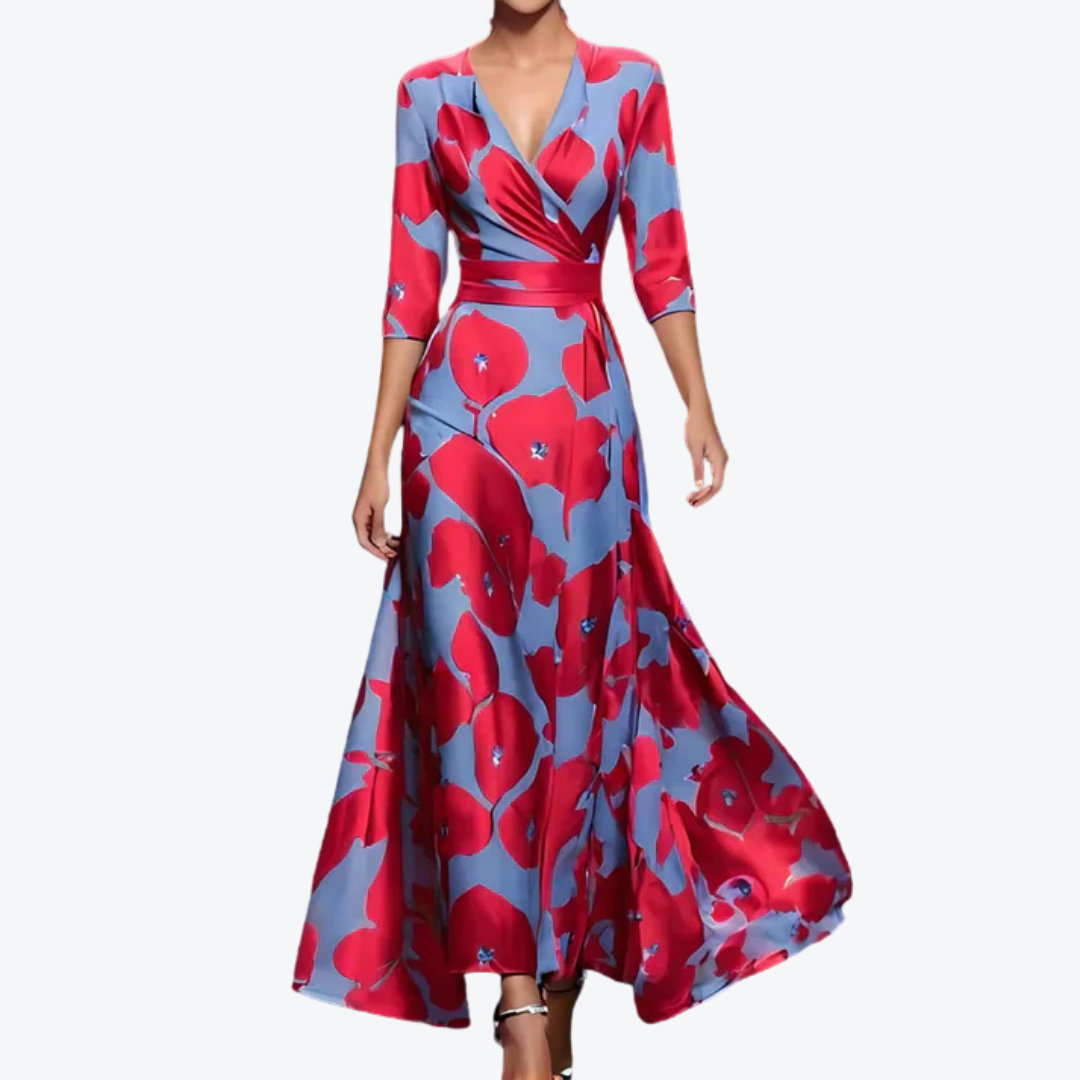 Morgane™| Isakaya Robe florale de luxe