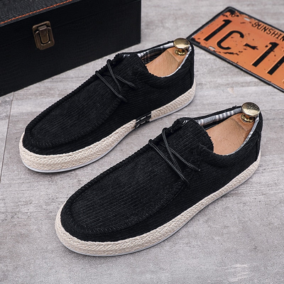 Hugo - Mocassin homme corduroy