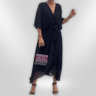 MONICA | robe en mousseline de soie