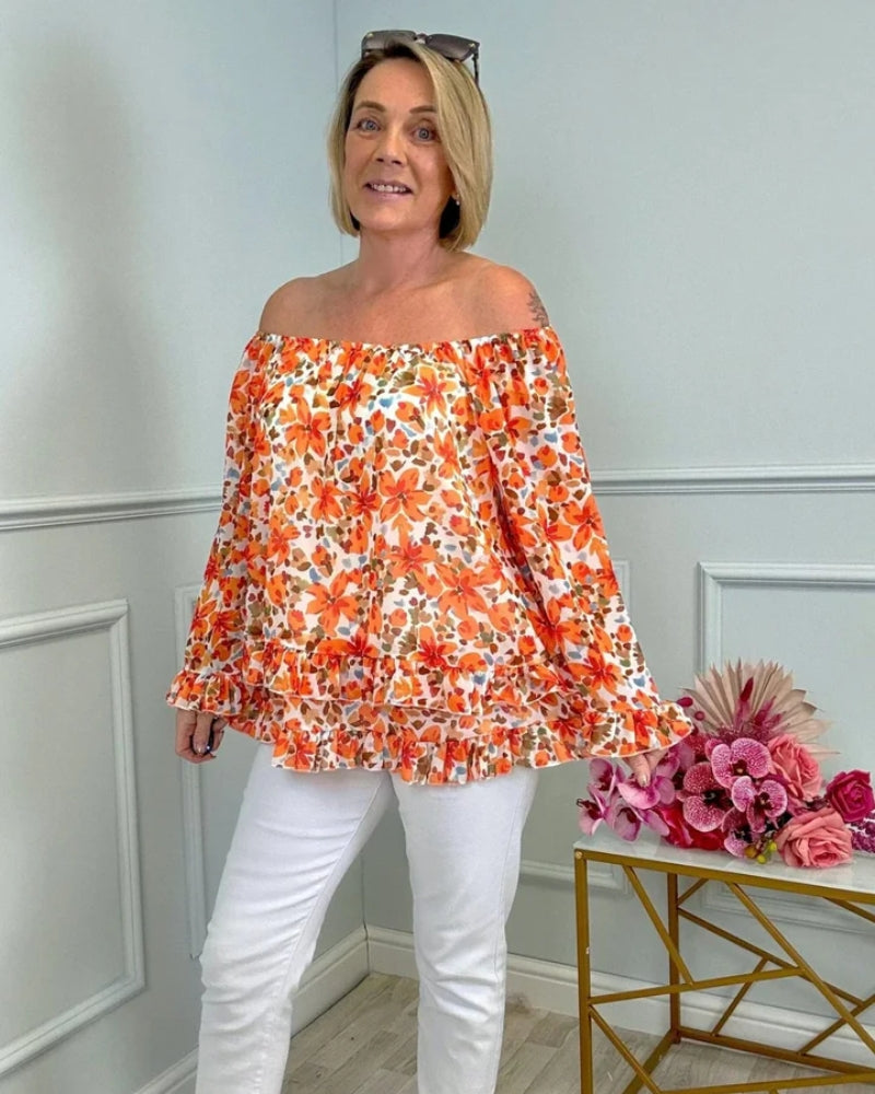 ORALIE - Blouse Élégante