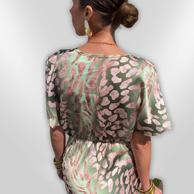 MATILDA | robe à col torsadé
