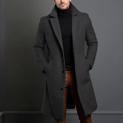 Jason - Manteau homme long d'hiver