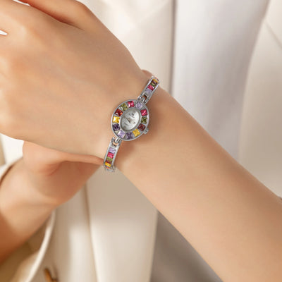 Kira™ | Montre Élégante avec Détails Colorés