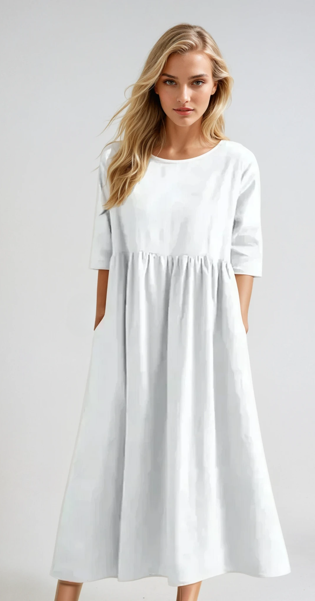 Rose - Robe D'Été Légère Et Respirante Pour Les Jours Chauds