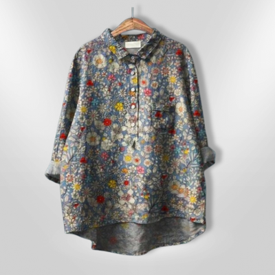LILA | Chemisier à imprimé floral