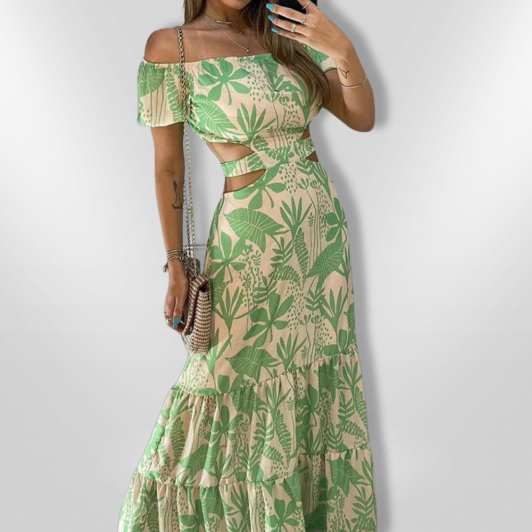 STELLA | Robe longue faite à la main