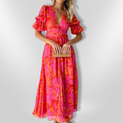 MATHILDA | Robe longue élégante