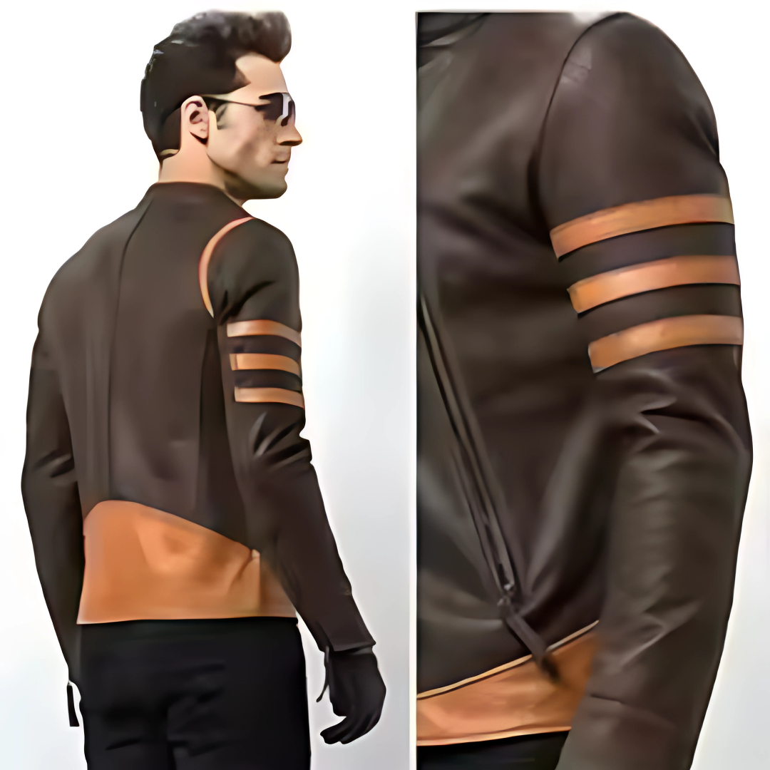 WOLVERINE | Veste en Cuir Marron