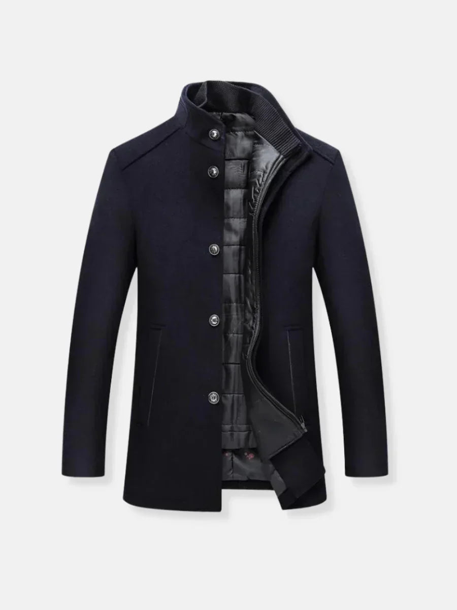 Woollen Trench Coat for Men