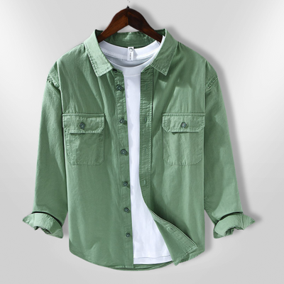 SHIBUYA | Chemise classique en coton